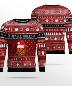 Funny Jingle Balls Ugly Sweater Hilarious Christmas Merch Holiday Gift For Men