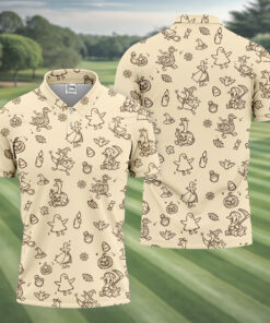 Goose Halloween Polo Shirt Golf Mens Apparel Spooky Gift Ideas For Him