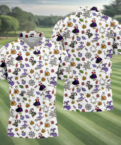 Goose Halloween Polo Shirt Spooky Season Mens Apparel Gift Ideas For Men