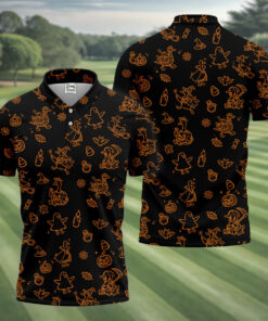 Goose Spooky Polo Shirt Golf Mens Clothing Halloween Best Gift For Men