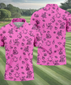 Goose Spooky Polo Shirt Golf Mens Merch Halloween Presents For Boyfriend