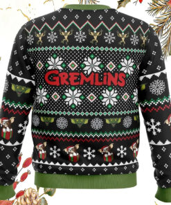 Gremlins Movie Merch Ugly Sweater Retro 80s Horror Comedy Christmas Gift For Movie Fans
