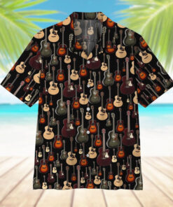 Guitar Hawaiian Shirt Great Aloha Shirt Christmas Gifts For Guitar Lovers Famerry - Homegiftaura