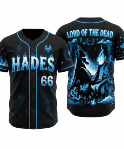 Hades Halloween Baseball Jersey Hades Merch Unique Gifts For Husband