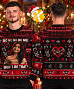Hawk Tuah Girl Ugly Sweater Talk Tuah Funny Viral Meme Merch Sarcastic Christmas Gifts