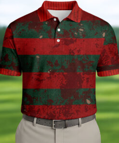 Horror Character Halloween Polo Shirt Mens Clothing Ideas For Husband