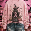 In October We Wear Pink Sweatshirt Breast Cancer Awareness Apparel For Outfit Lovers