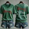 It's A Wonderful Life V-Neck T-Shirt Christmas Clothing Gift For Girlfriend