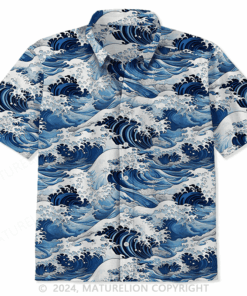 Japanese Ukiyo E Hawaiian Shirt Sarcastic Quote T Shirt for Men Comical Shirt - Homegiftaura