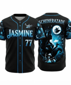 Jasmine Halloween Baseball Jersey Jasmine Merch Best Gifts For Brother