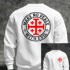 Jerusalem Cross Sweatshirt Make No Peace With Evil Clothing Christian Gift