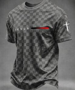 Jesus Christian T-Shirt Religious Faith Clothing Jesus Gifts For Husband