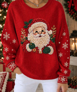 Jesus Christmas Tree Sweatshirt Christian Holiday Clothing Santa Claus Gifts For Her