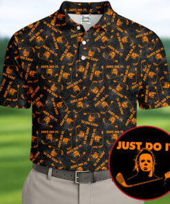 Just Do It Spooky Golf Shirt Halloween Mens Clothing Gifts For Friend