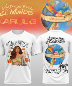 Karol G Merch Tropitour 2026 T-Shirt Concert Christmas Presents For Him