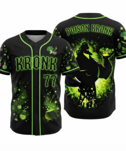 Kronk Halloween Baseball Jersey Kronk Merch Gifts For Die Hard Fans