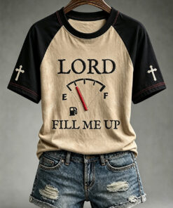 Lord Fill Me Up T-Shirt Faitj Womens Clothing Christian Gifts For Ladies