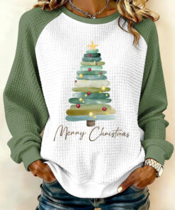 Merry Christmas Sweatshirt Cross Faith Clothing Religious Jesus Gifts For Her
