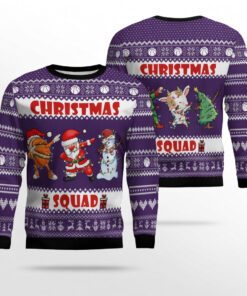 Merry Christmas Ugly Sweater Funny Basketball Christmas Squad Clothes Unique Xmas Gifts Ideas