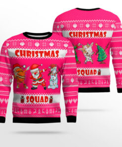 Merry Christmas Ugly Sweater Funny Basketball Christmas Squad Clothes Xmas Gifts Ideas