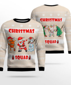 Merry Christmas Ugly Sweater Funny Basketball Christmas Squad Clothing Mom Gifts Ideas