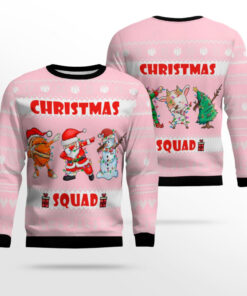 Merry Christmas Ugly Sweater Funny Basketball Christmas Squad Clothing Mom Gifts