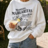 Midnight Margaritas Sweatshirt Halloween Cocktail Clothes Gifts For Mother