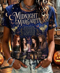 Midnight Margaritas T-Shirt Practical Magic Owens Sisters Merch Halloween Movie Fan Gear