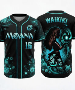 Moana Halloween Baseball Jersey Moana Merch Useful Gifts For Husband