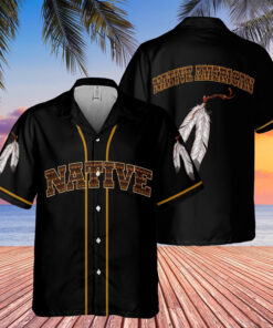 Native American Hawaiian Shirt Feathers Orange Shirt Day Merch Gifts For Him - Homegiftaura