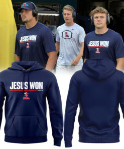 Ole Miss Rebels Merch FCA Jesus Won 2026 Hoodie Faith Game Day Gifts For Football Fan