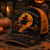On A Dark Desert Highway Baseball Hat Flying Witch Mens Cap Halloween Gifts For Him