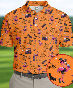 Par Then Bar Halloween Golf Shirt Pumpkin Beer Clothing Gifts For Men