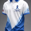 Prostate Cancer Awareness Month Merch Hope Strength Courage Polo Shirt Health Support Gifts