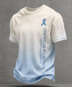 Prostate Cancer Awareness Month Merch Stronger Together T-Shirt Gift Ideas For Dad