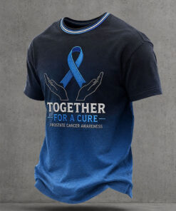 Prostate Cancer Awareness Month Merch Together For A Cure T-Shirt Cancer Survivor Gift