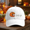 Pumpkin Pacman Halloween Hat Ghost Eater Ball Cap Cute Spooky Season Fan Gift