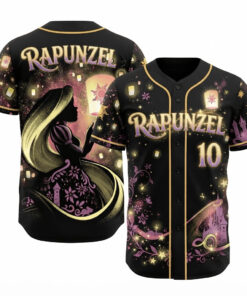 Rapunzel Halloween Baseball Jersey Rapunzel Merch Best Birthday Gift For Him