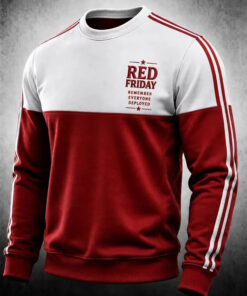 Red Friday Remember Everyone Deployed Sweatshirt Military Mens Merch Patriotic Gift For Bro