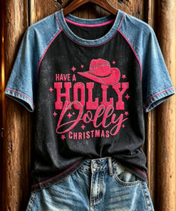 RIP Dolly Parton Merch Have A Holly Dolly Christmas T-Shirt Country Music Fan Gear