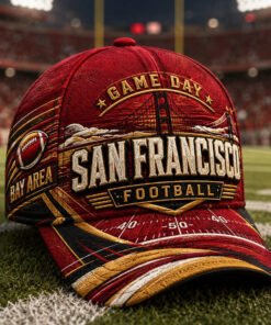 San Francisco Football Baseball Hat Game Day Cap Faithful Sports Gift For Him