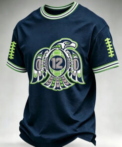 Seattle Seahawks Merch The 12s T-Shirt Seattle Seahawks Christmas Gifts