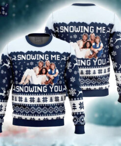 Snowing Me Snowing You Ugly Sweater Pop Music Clothing Christmas Gifts For Him
