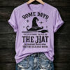Some Days Choose The Hat T-Shirt Halloween Witch Hat Clothing Gift Ideas For Wife