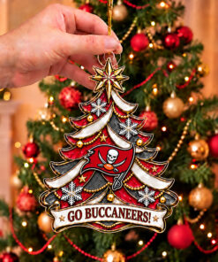 Tampa Bay Buccaneers Football Merch Ornament Buccaneers Christmas Tree Decor Fan Gifts