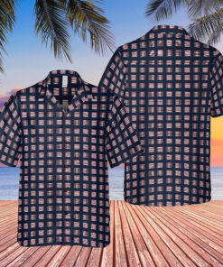 Tony Soprano The Sopranos Hawaiian Shirt Square Geometric Abstract Pattern Aloha Shirt - Homegiftaura