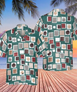 Tony Soprano The Sopranos Hawaiian Shirt Square Hem Eye Catching Geometric Aloha Shirt - Homegiftaura