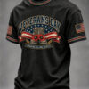 US Veteran Merch Honoring All Who Served T-Shirt Proud Gifts For Him