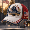 Veterans Day Baseball Hat Honor Never Fades Ball Cap Patriotic US Veteran Gift
