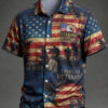 Veterans Day Merch Honor The Brave Hawaiian Shirt Proud Gifts For Boyfriend